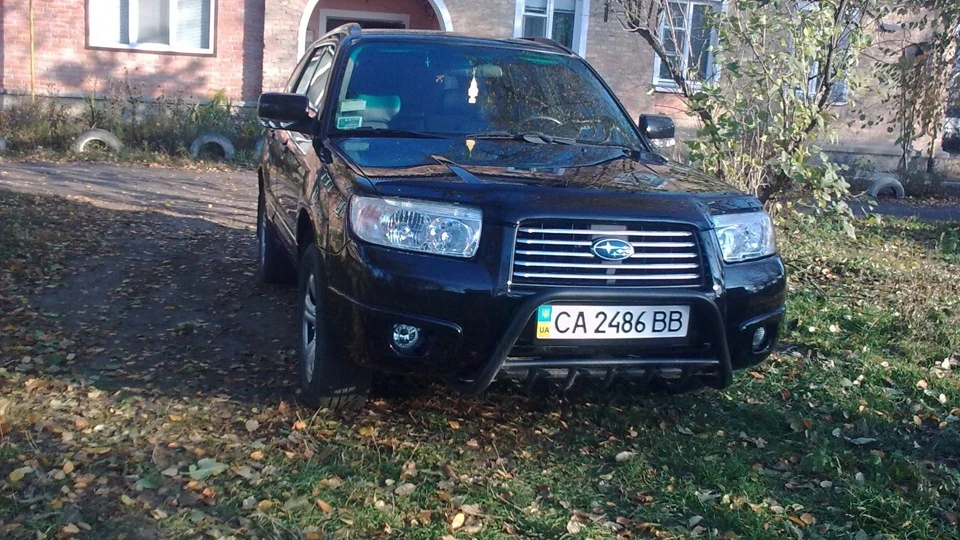 Subaru Forester Мій чорний чумазик! 5