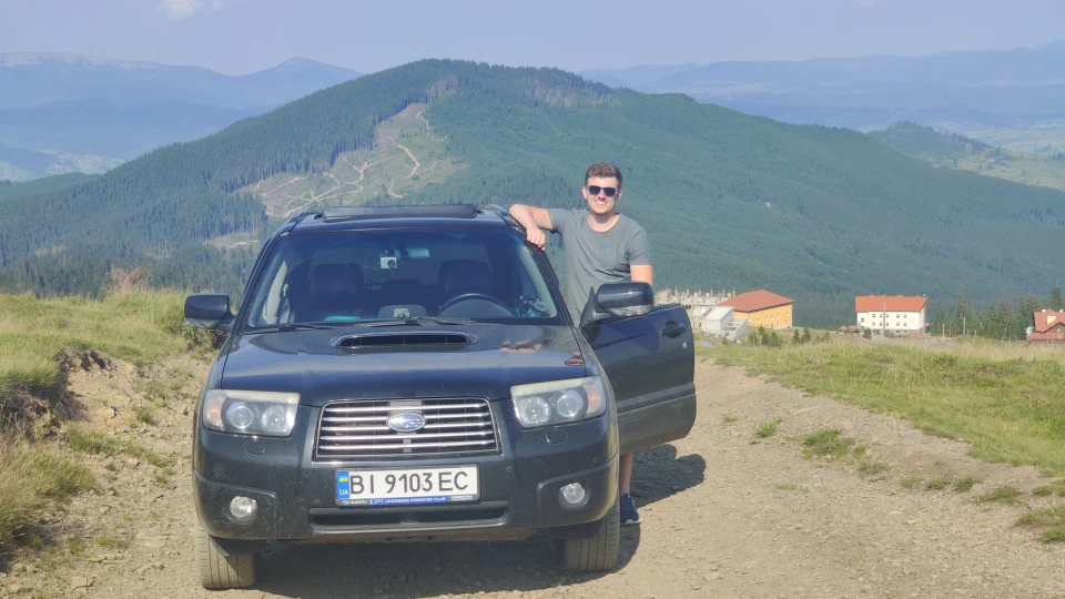 Subaru Forester SG9 XT, МКПП 4