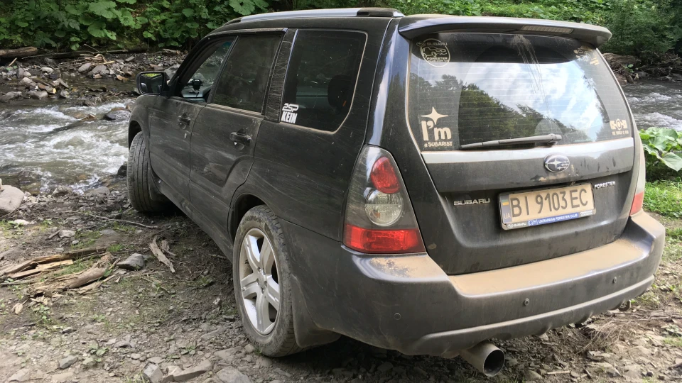Subaru Forester SG9 XT, МКПП 5