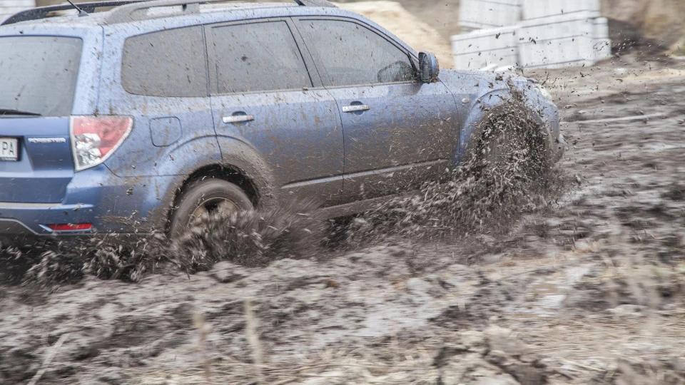 Subaru Forester Синiй мов обрiй ) 2