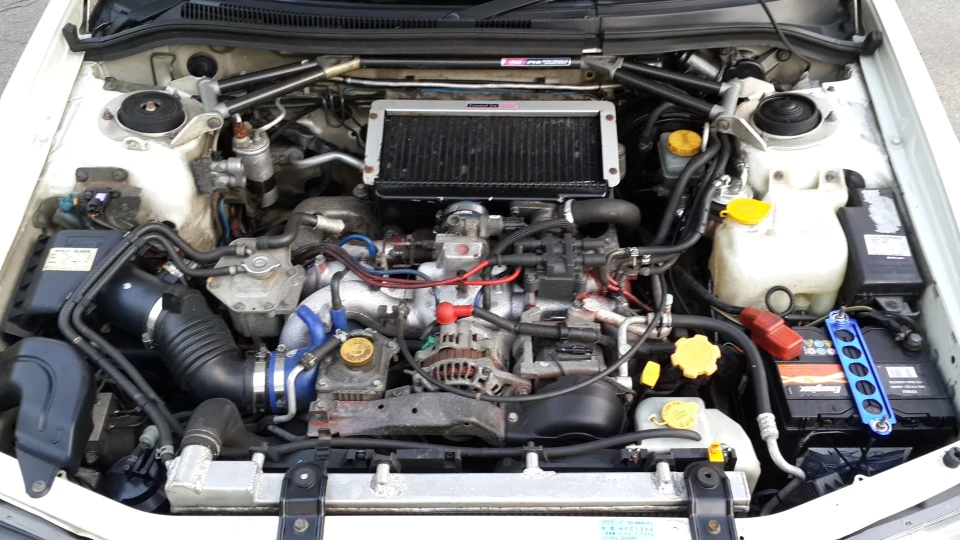 Subaru Forester S/tb Black & White JDM 2