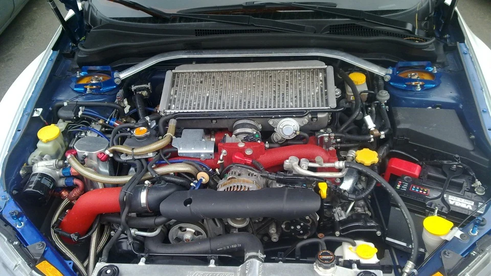 Subaru Impreza WRX STI 08 GATO NEGRO