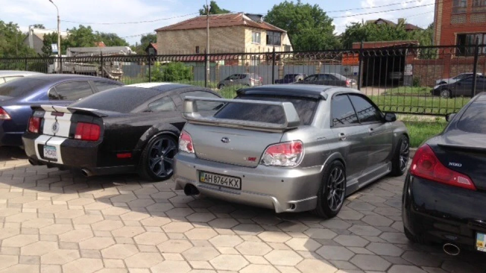 Subaru Impreza WRX STI 35 Garett +метанол +... 3