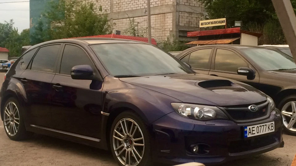 Subaru Impreza WRX STI Баклажан