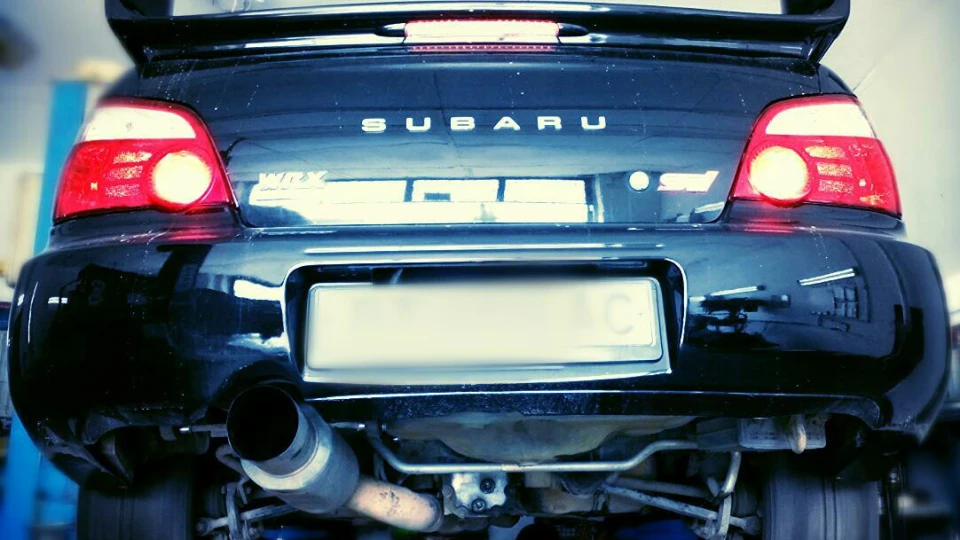 Subaru Impreza WRX STI Чорна STIшка 4