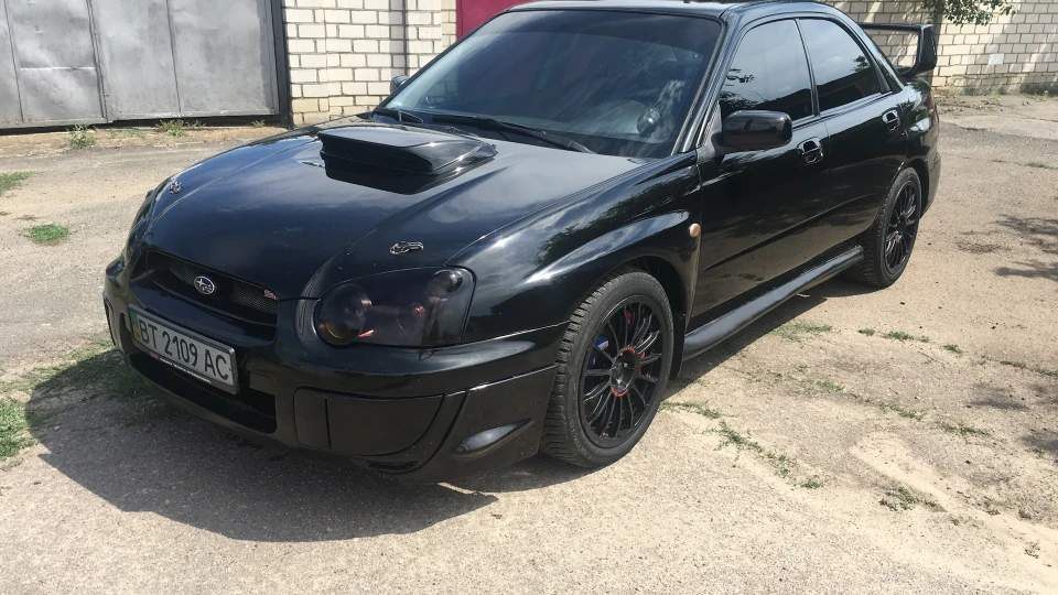 Subaru Impreza WRX STI Чорна STIшка 5