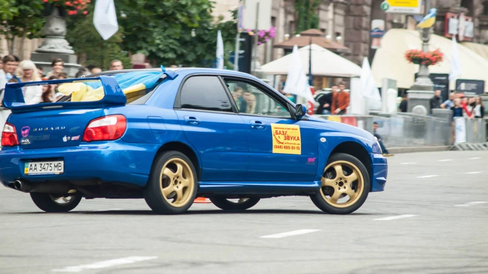 Subaru Impreza WRX STI Синенька перегонка 2