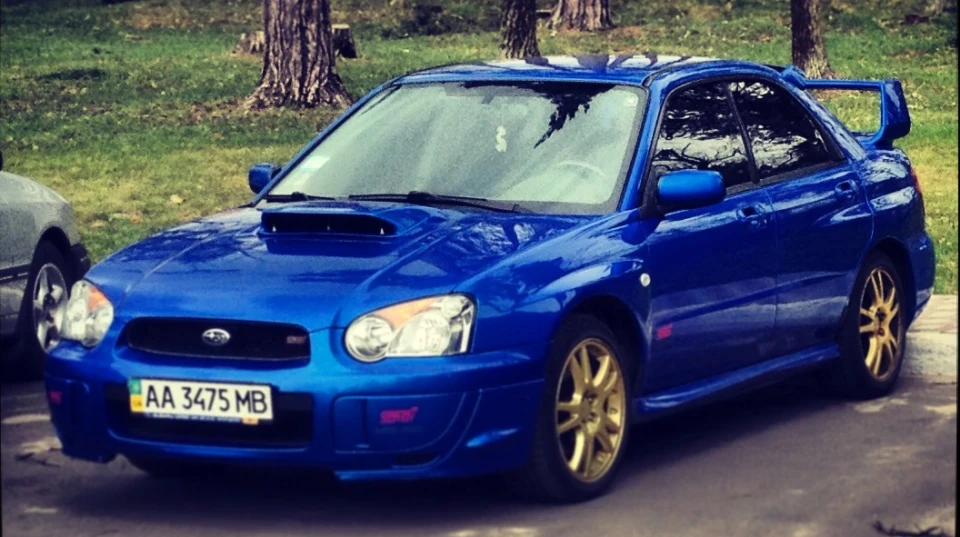 Subaru Impreza WRX STI Синенька перегонка 4