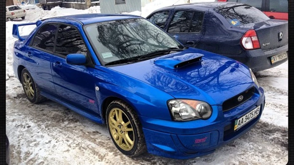 Subaru Impreza WRX STI Синенька перегонка 5