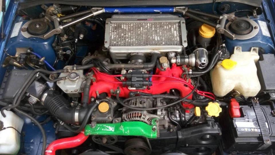 Subaru Impreza WRX STI Синичка