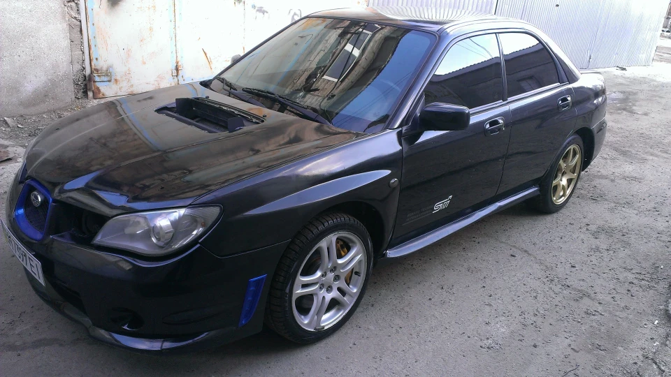 Subaru Impreza WRX STI у минулому електромобіль 3
