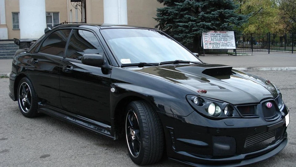 Subaru Impreza WRX Black Fast SUBA 2