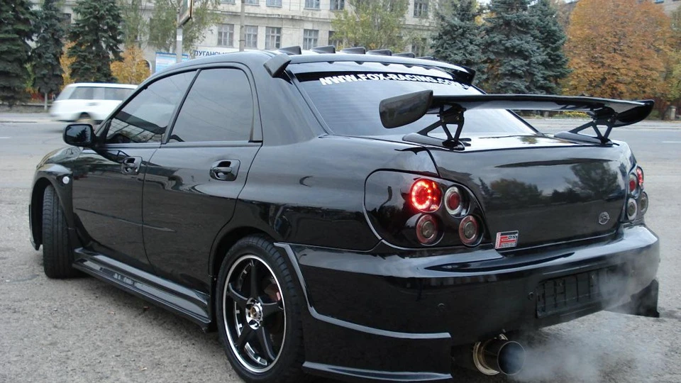 Subaru Impreza WRX Black Fast SUBA 4