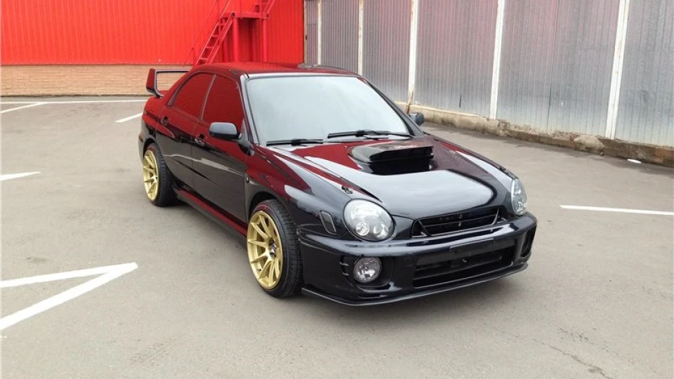 Subaru Impreza WRX Брррррр-пшшшшшшш 2