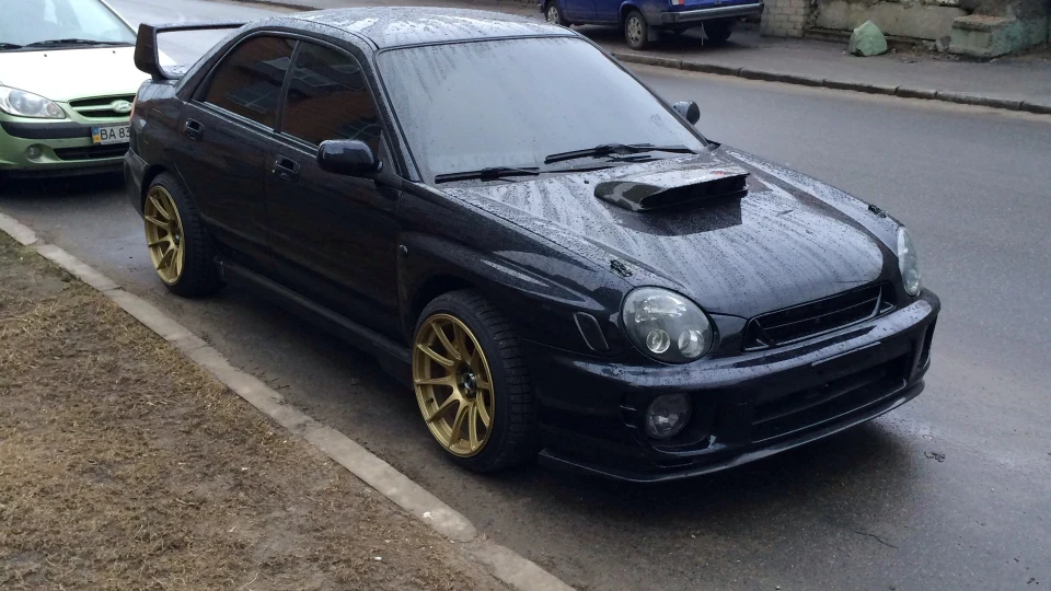 Subaru Impreza WRX Брррррр-пшшшшшшш 5