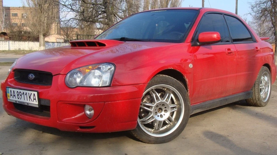 Subaru Impreza WRX Червоненька... 2