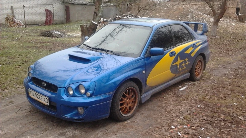 Subaru Impreza WRX ne STI no SUKA EDET 5