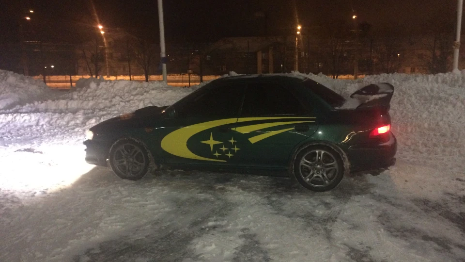 Subaru Impreza WRX Пшик-пшик 5