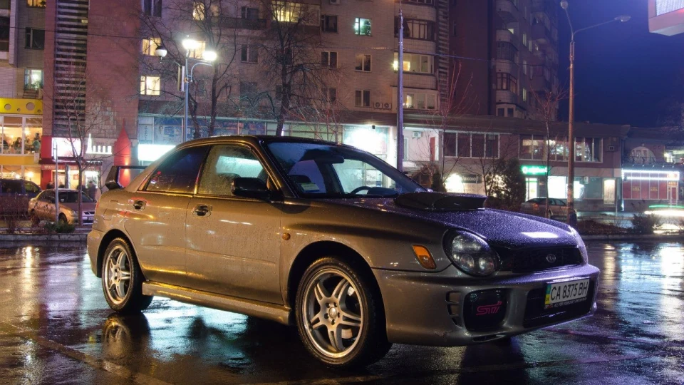 Subaru Impreza WRX Сірий кіт 5
