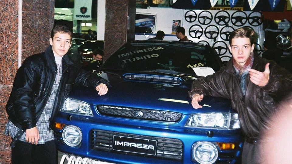 Subaru Impreza WRX silver