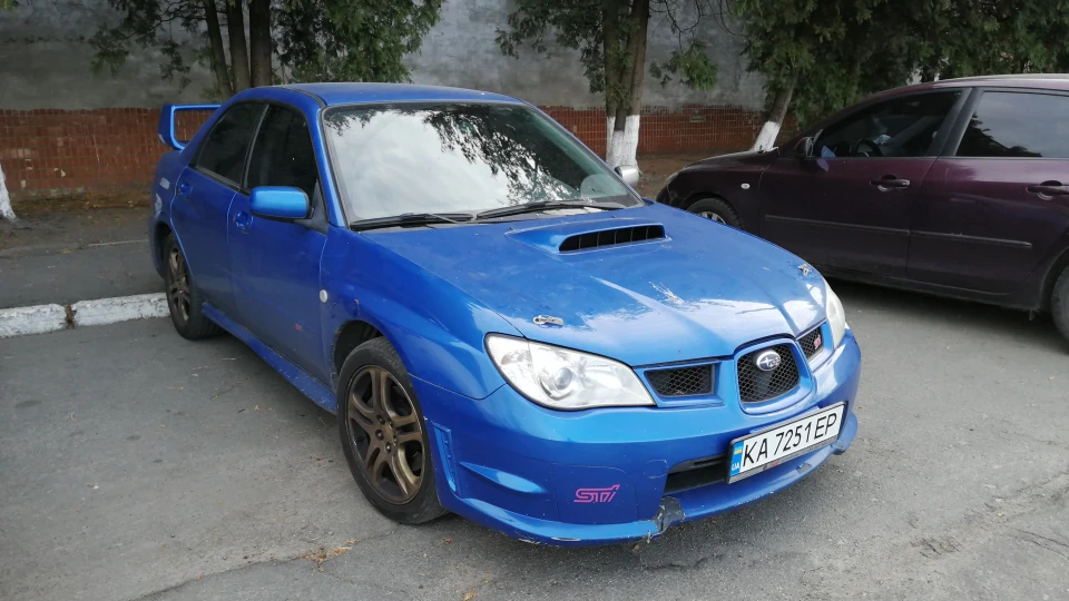 Subaru Impreza WRX Синій Ліс-Бро