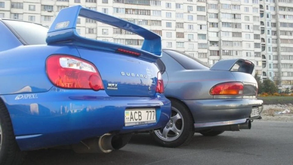 Subaru Impreza WRX Сука швидка 5