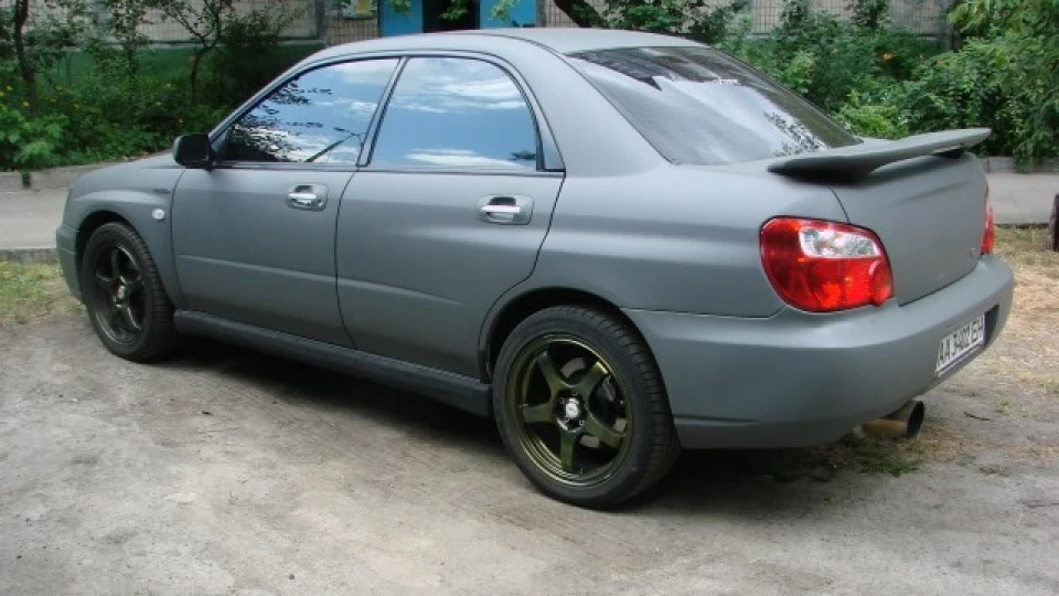 Subaru Impreza WRX SUKA Трактор сероматовий 2