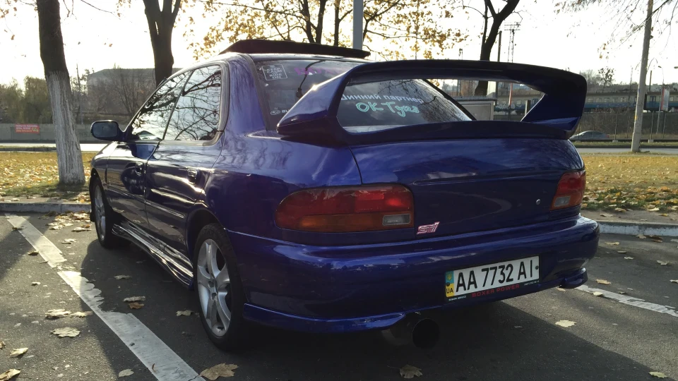 Subaru Impreza WRX Unusual GC8 2