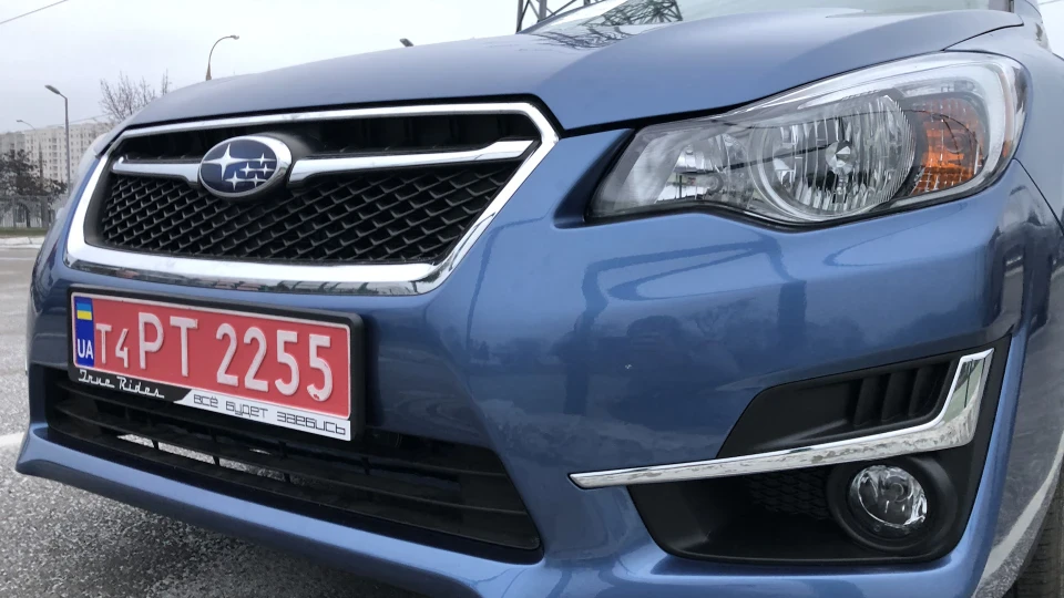 Subaru Impreza Blue Vision