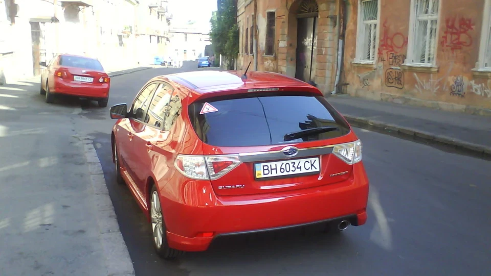 Subaru Impreza Rosso 5