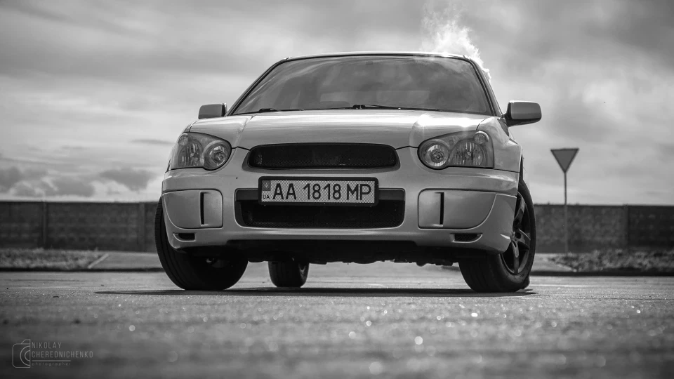 Subaru Impreza silver project 2
