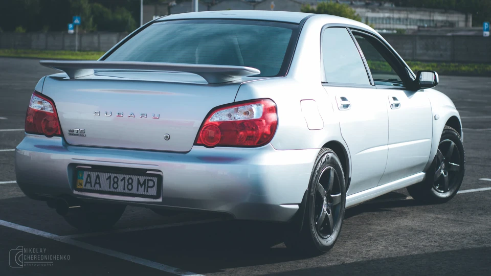Subaru Impreza silver project 3