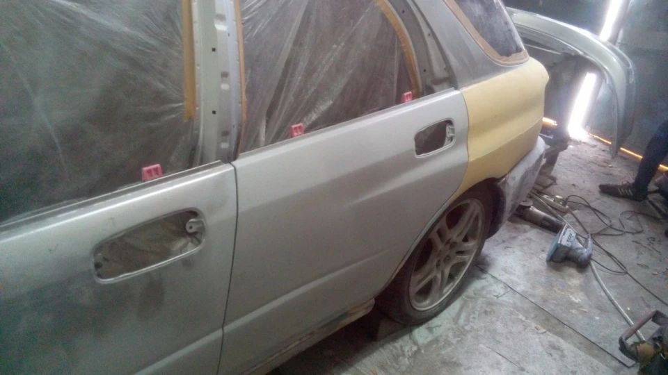 Subaru Impreza широко-крилий лего 5