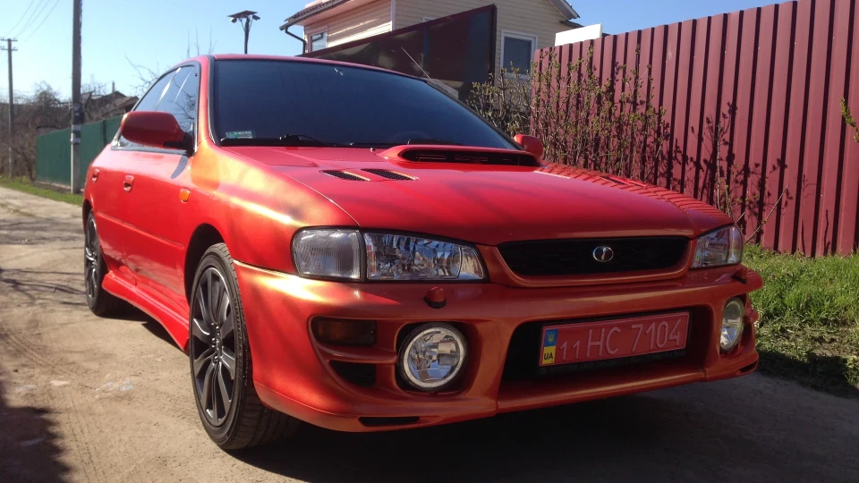 Subaru Impreza Турбо апельсинка 4