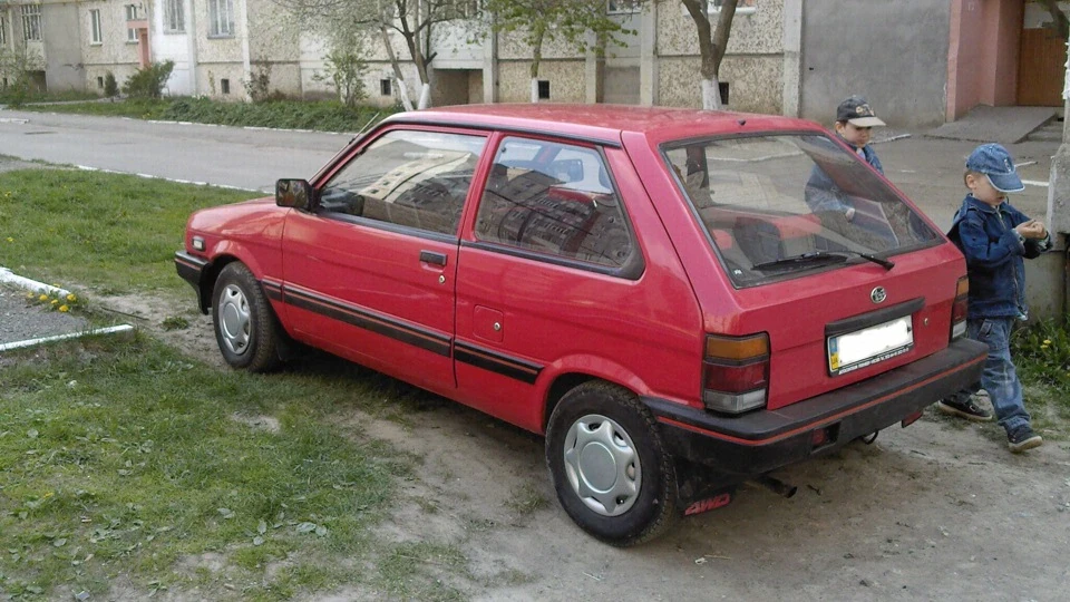 Subaru Justy 1.0, 4x4 2