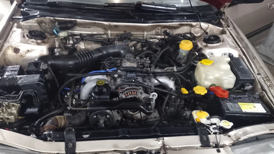 Subaru Legacy Lisa ej20 на ручках