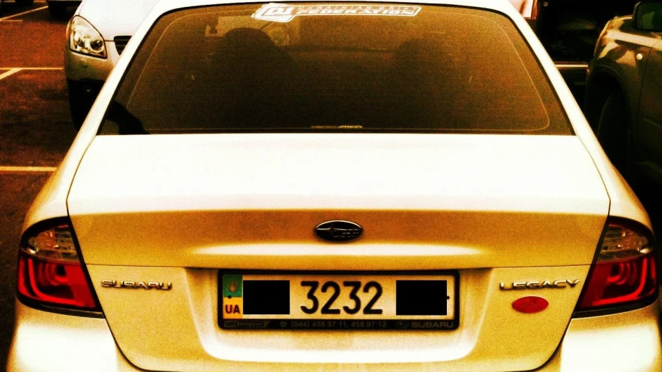 Subaru Legacy Satin White 2.0 3