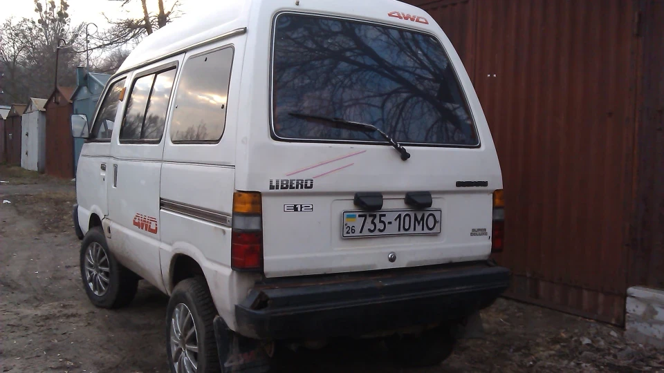 Subaru Libero продано 2