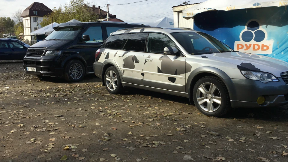 Subaru Outback під Камуфляжж 4