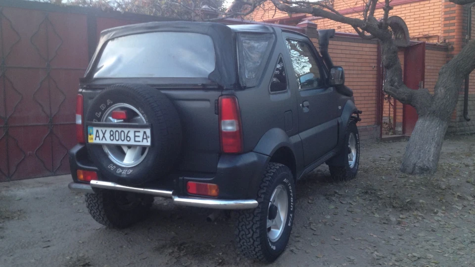 Suzuki Jimny Cabrio Бегемот 4