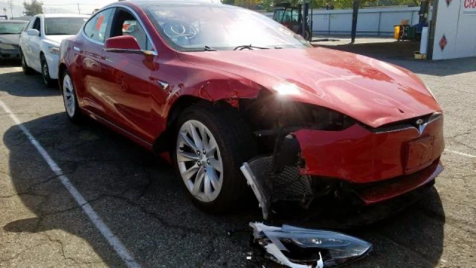 Tesla Model S Red Fury