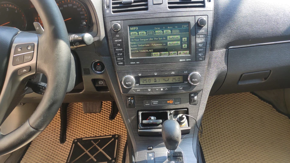 Toyota Avensis Чорний воронок 5