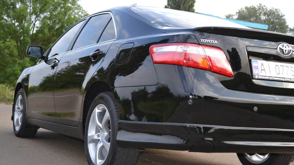 Toyota Camry ~Чорний ЛАК~ 5