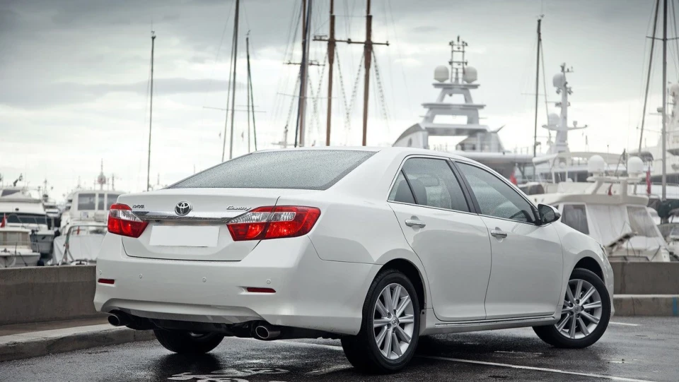 Toyota Camry White Pearl Odessa 2