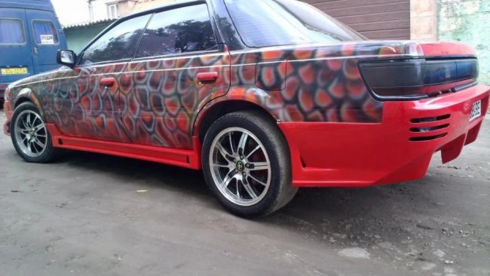 Toyota Carina ED аерографія 4