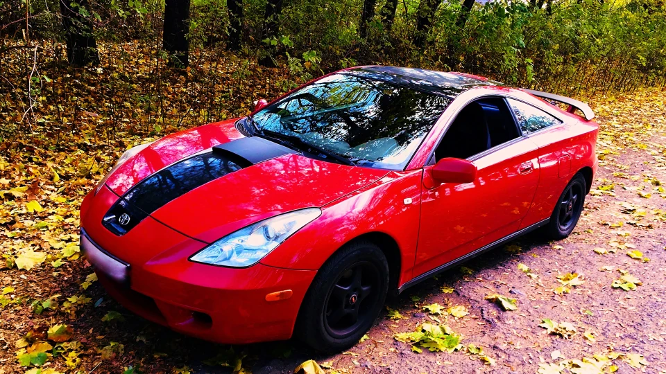 Toyota Celica GT Red & Black Rocket