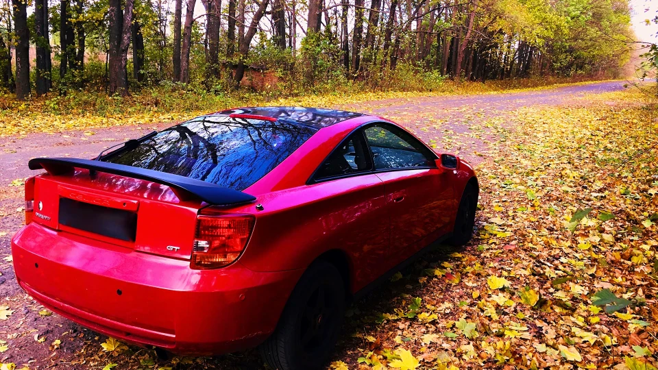 Toyota Celica GT Red & Black Rocket 3