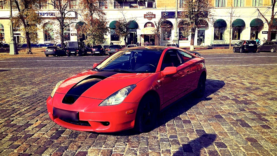 Toyota Celica GT Red & Black Rocket 4