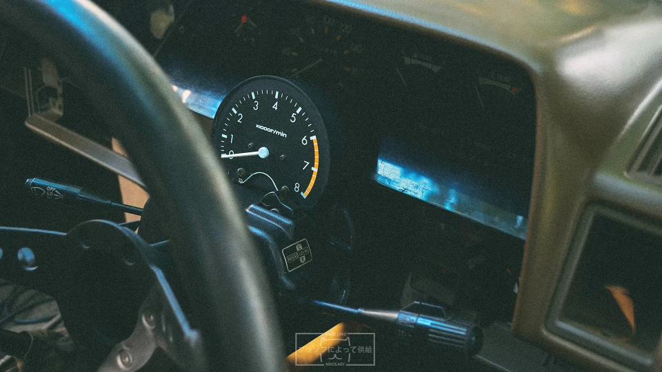 Toyota Corolla 81' 4A-GE inside 3