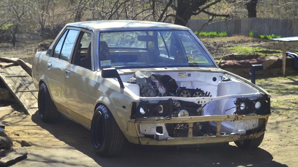 Toyota Corolla 81' 4A-GE inside 5